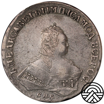 Rosja, Elżbieta, Rubel, 1746 r.