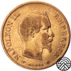 Francja, Napoleon III, 10 Franków, 1858 r. Paryż