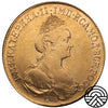 Rosja, Katarzyna II, 10 Rubli, 1777 r. Rzadka!