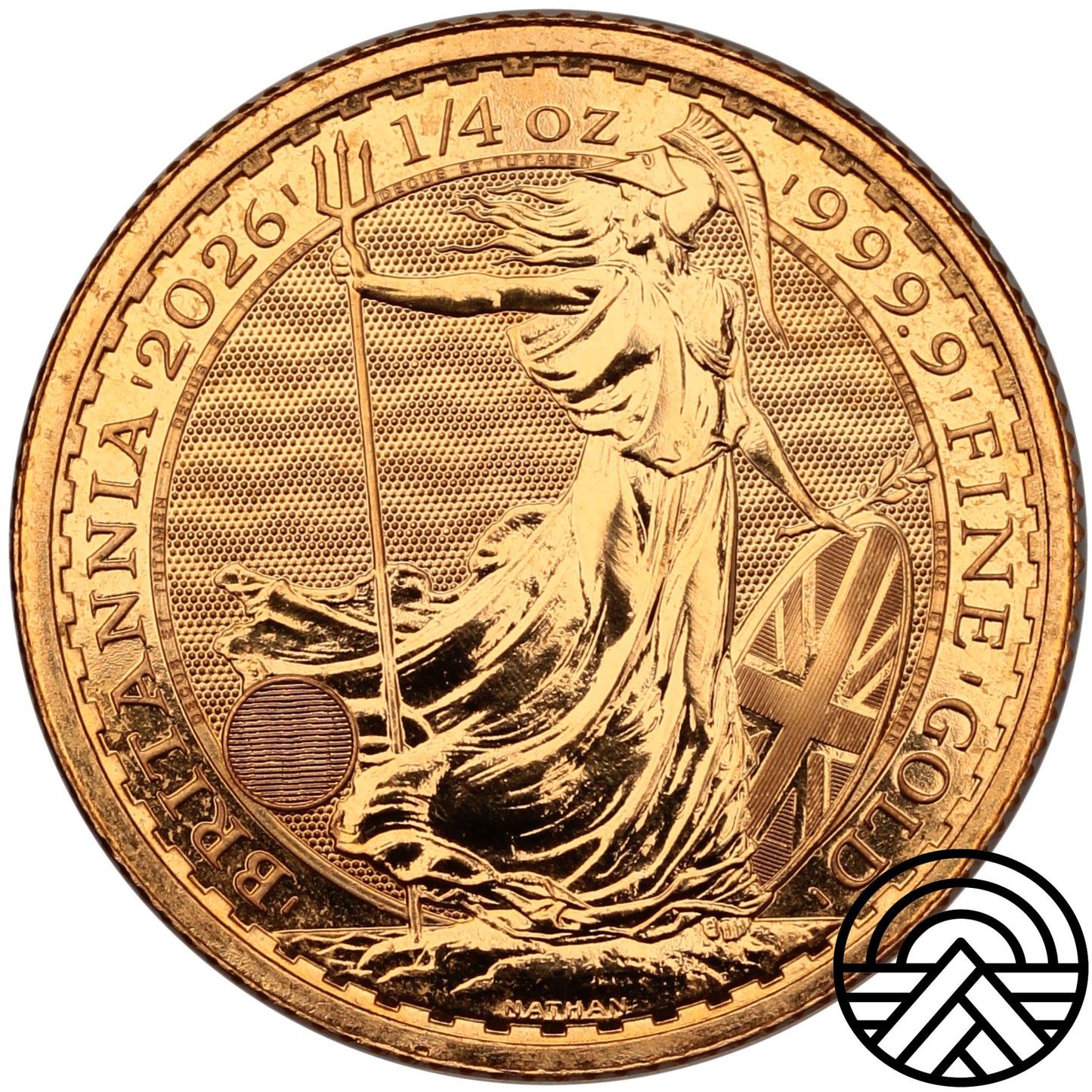 Wielka Brytania, 25 Funtów, 2026 r. 1/4 Oz Au 999,9