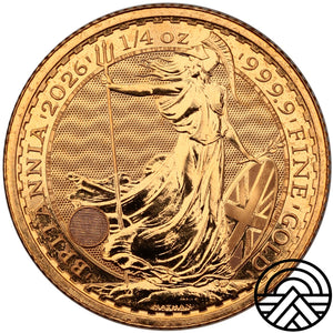 Wielka Brytania, 25 Funtów, 2026 r. 1/4 Oz Au 999,9