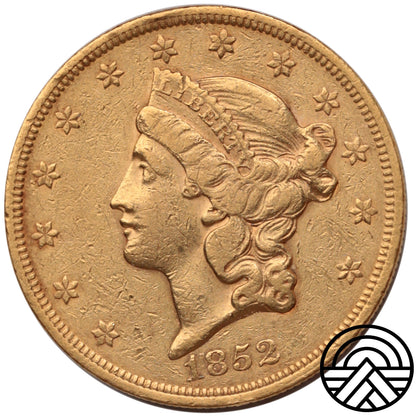 USA, 20 Dolarów 1852 r. "Liberty Head"