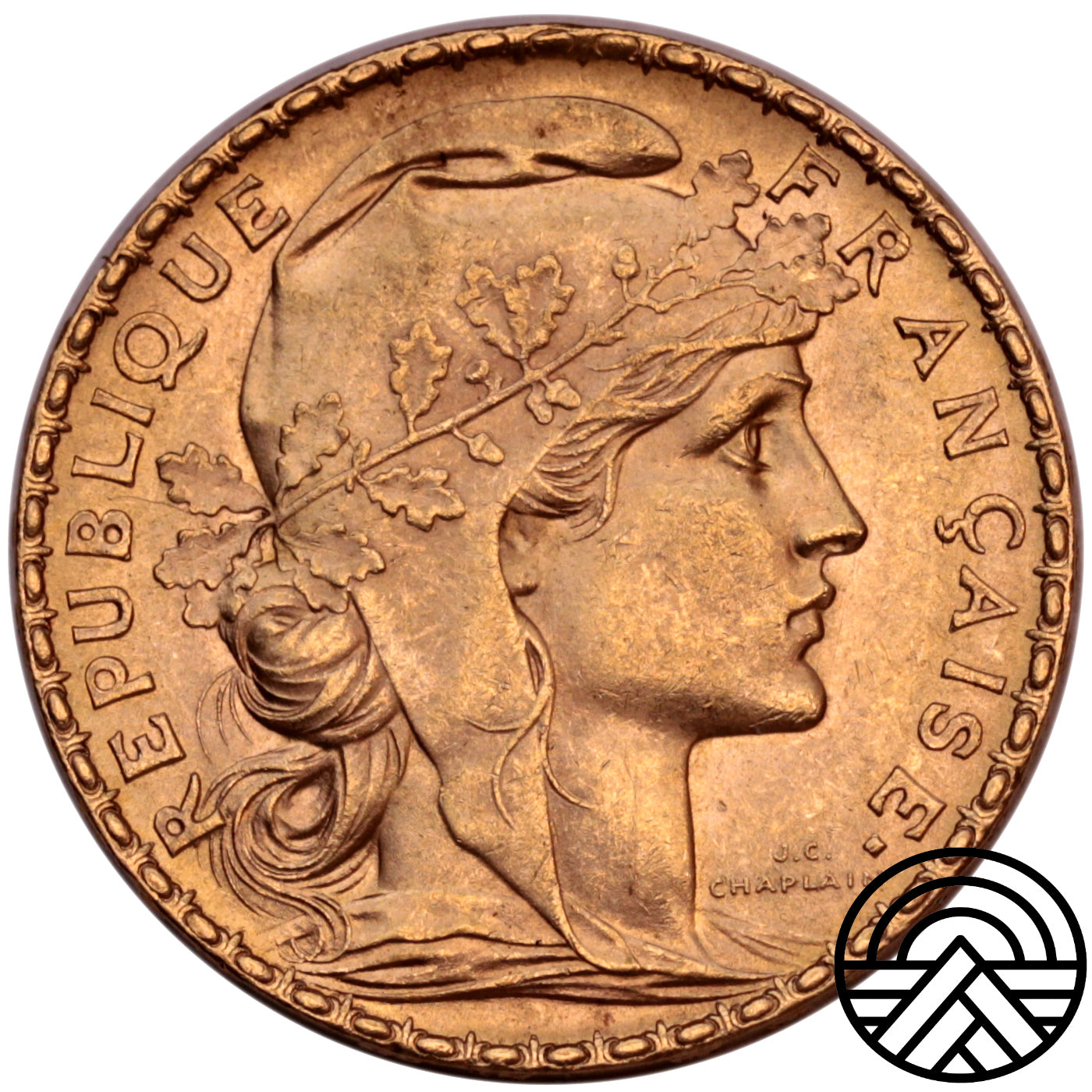 Francja, 20 Franków, 1907 r.