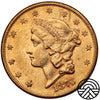 USA, 20 Dolarów 1876 r. "Liberty Head" San Francisco