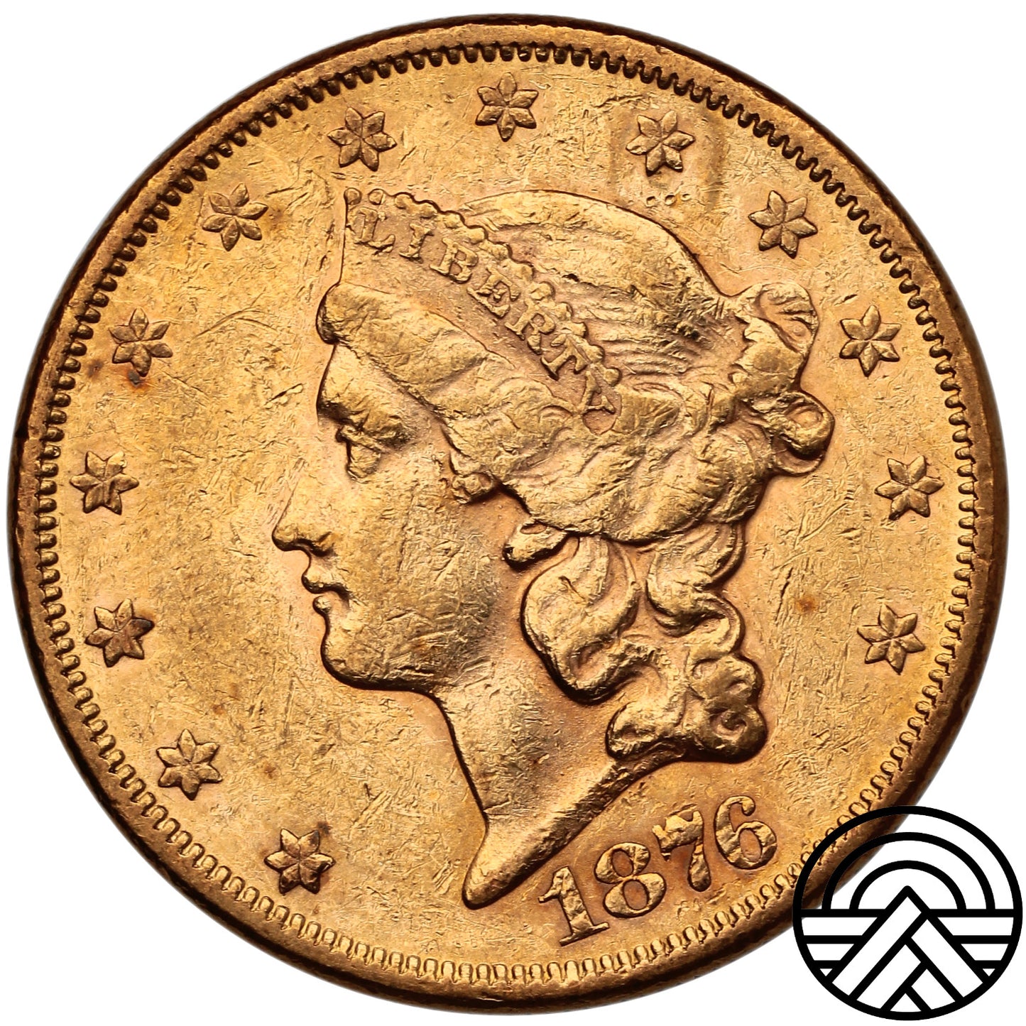 USA, 20 Dolarów 1876 r. "Liberty Head" San Francisco