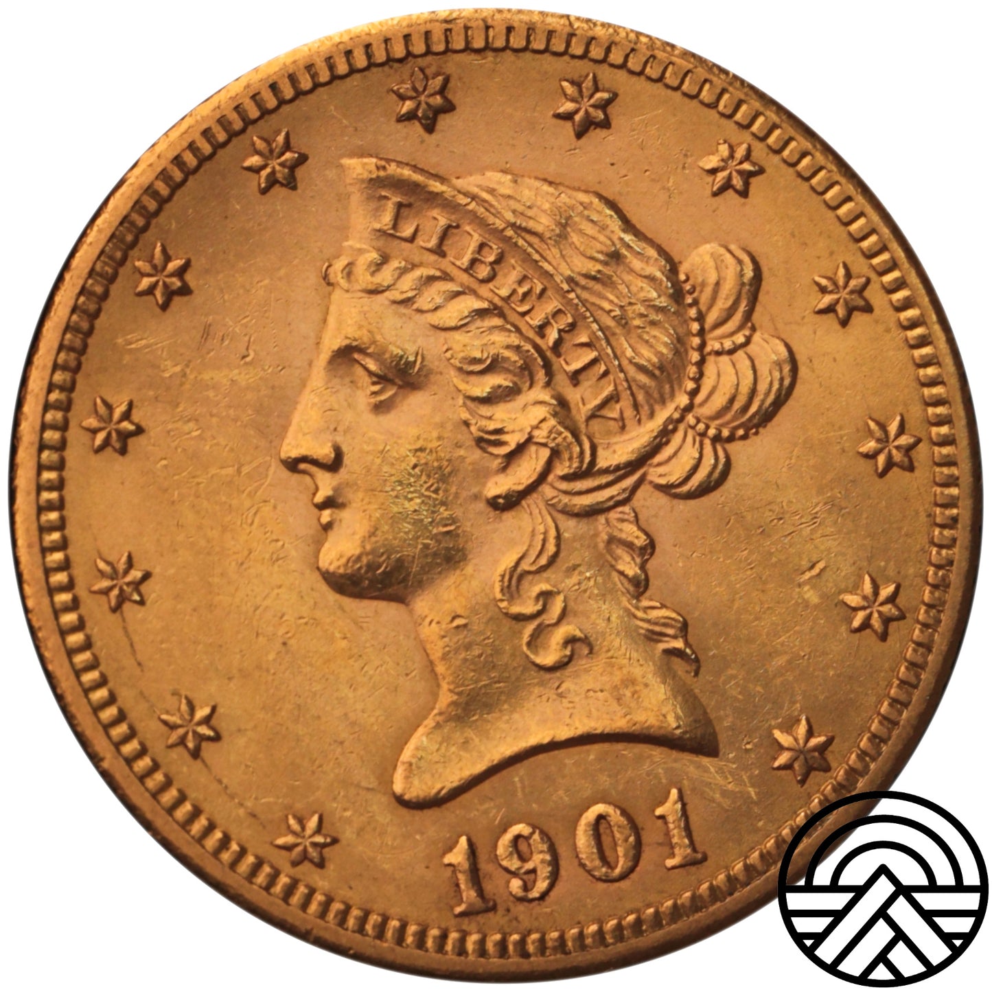USA, 10 Dolarów, 1901 r. "Liberty Head"