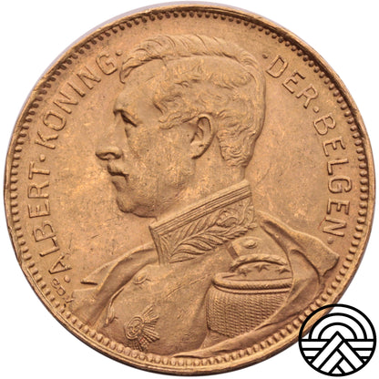 Belgia, 20 Franków, 1914 r.