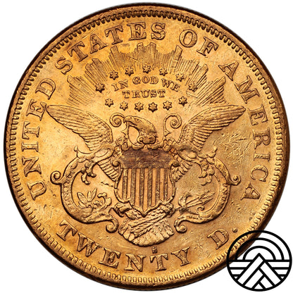 USA, 20 Dolarów 1876 r. "Liberty Head" San Francisco