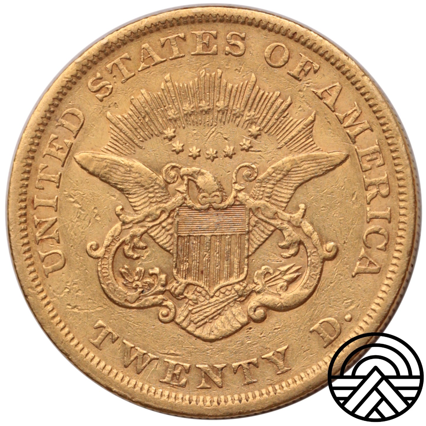 USA, 20 Dolarów 1852 r. "Liberty Head"
