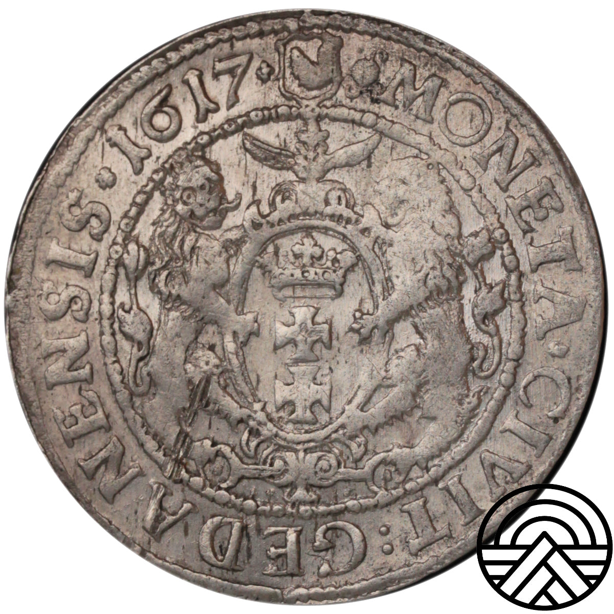 Polska, Zygmunt III Waza, 1617 r. Ort, Gdańsk
