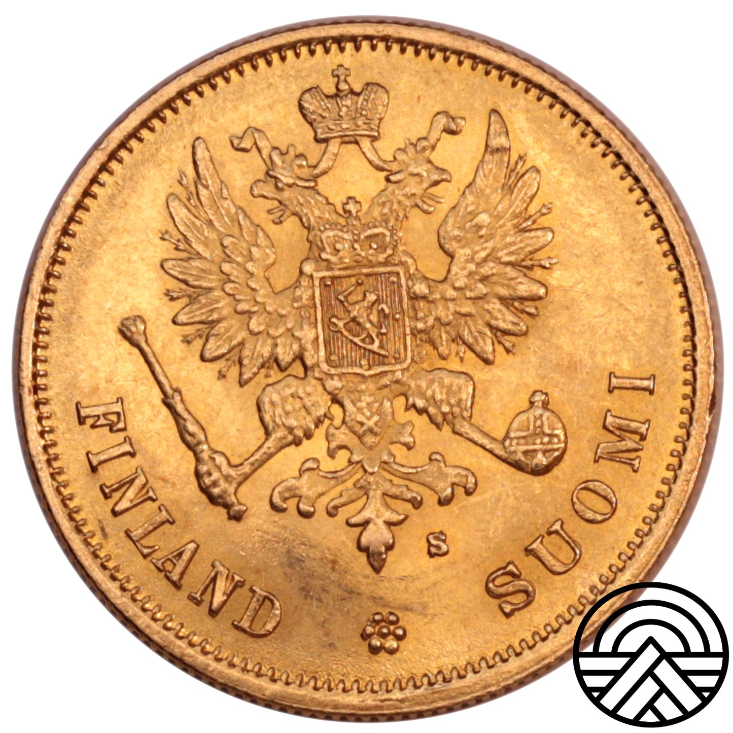 Finlandia, 10 Markkaa 1878 r. Super!