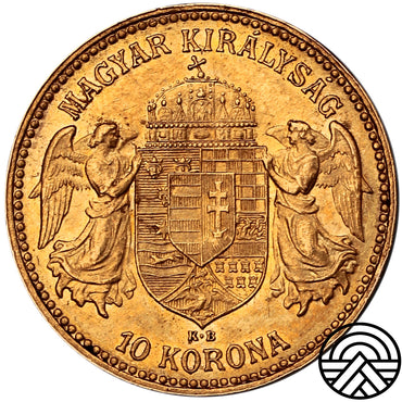 Węgry, 10 Koron, 1908 r. P