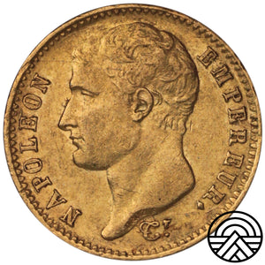 Francja, Napoleon I, 20 Franków 1807 r. Paryż