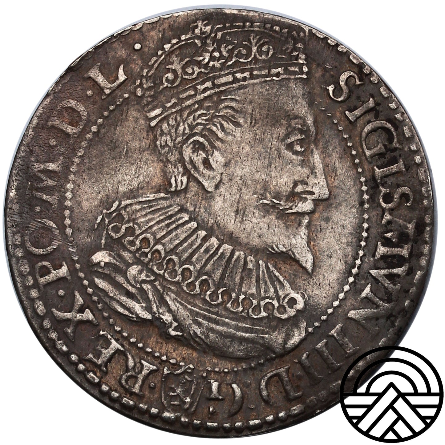 Polska, Zygmunt III Waza, Szóstak, 1596 r. Malbork