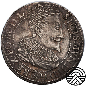 Polska, Zygmunt III Waza, Szóstak, 1596 r. Malbork