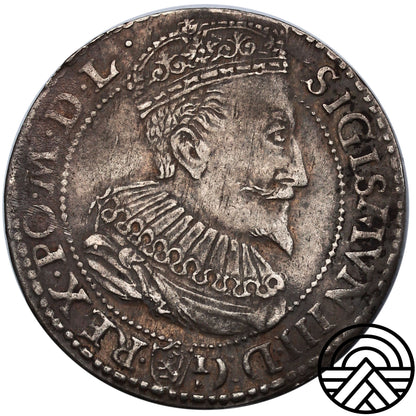 Polska, Zygmunt III Waza, Szóstak, 1596 r. Malbork