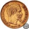 Francja, Napoleon III, 10 Franków, 1859 r. Paryż