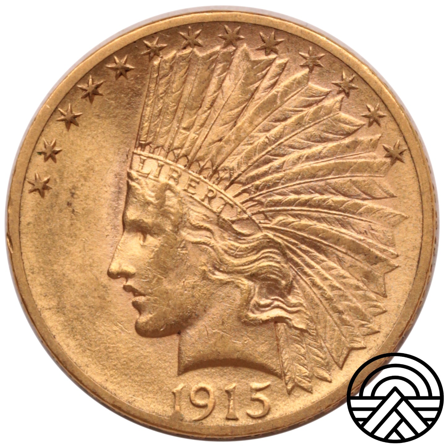 USA, 10 Dolarów, 1915 r. "Indianin" Filadelfia