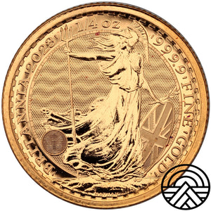Wielka Brytania, 25 Funtów, 2023 r. 1/4 Oz Au 999,9