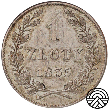 Wolne Miasto Kraków, Złoty, 1835 r. Super!