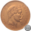 Francja, Napoleon III, 100 Franków, 1862 r. Paryż NGC MS 60