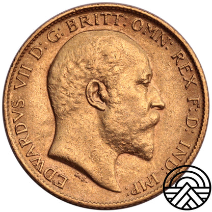 Wielka Brytania, 1/2 Suwerena 1903 r.