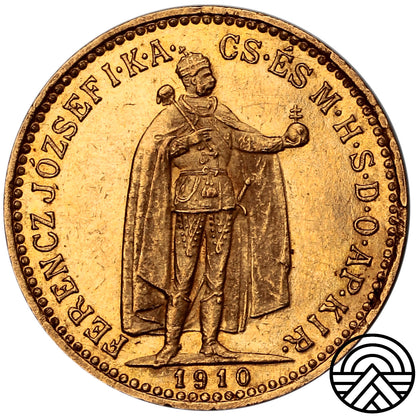 Węgry, 10 Koron, 1910 r. P