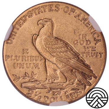 USA, 2.5 Dolara, 1913 r. "Indianin" NGC MS 62