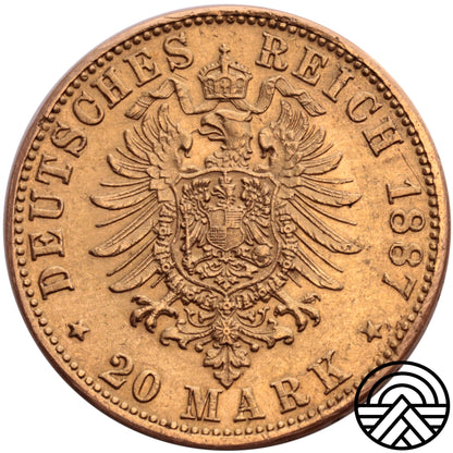 Niemcy, Hamburg, 20 Marek 1887 r.