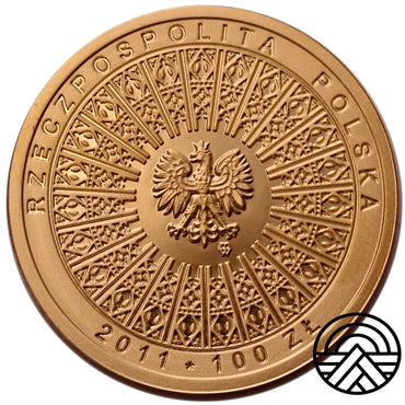Polska, 100 Złotych 2011 r. "Beatyfikacja Jana Pawła II"