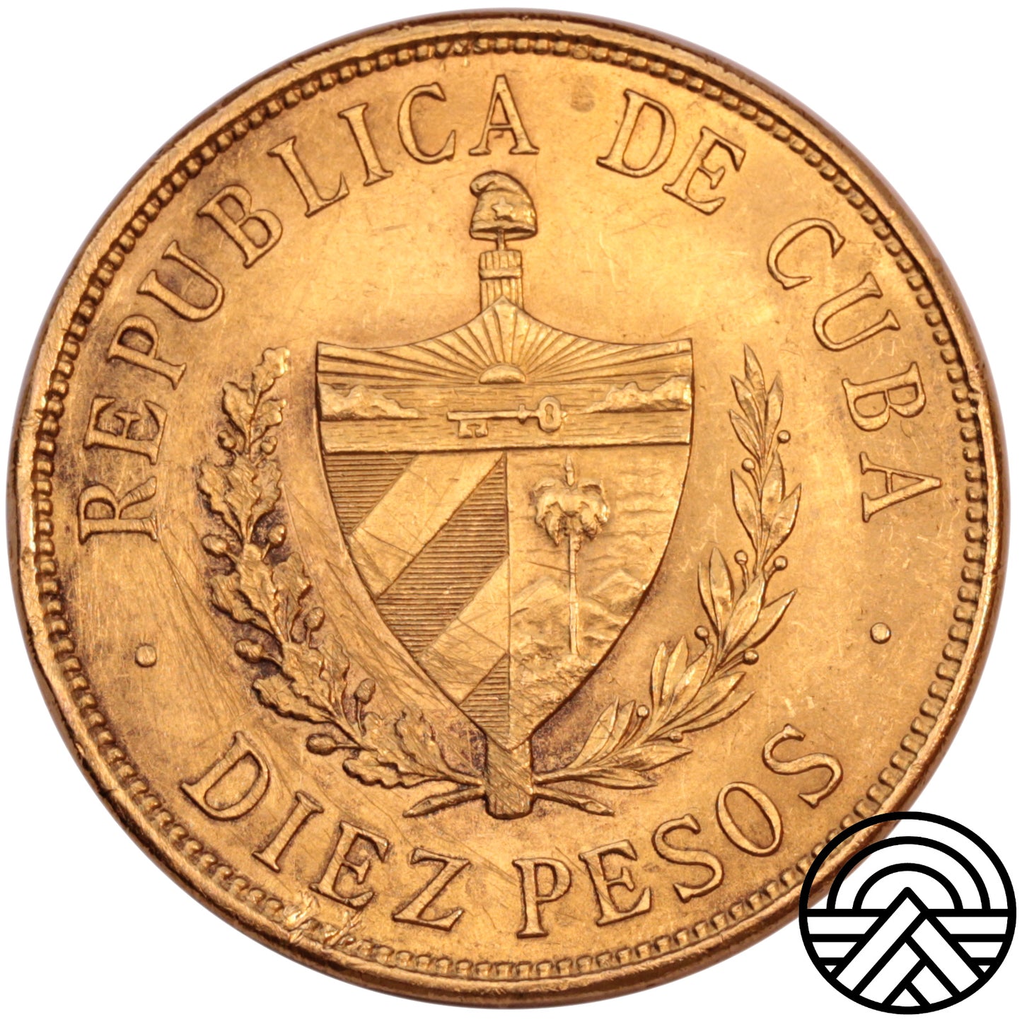 Cuba, 10 Pesos, 1916 r.