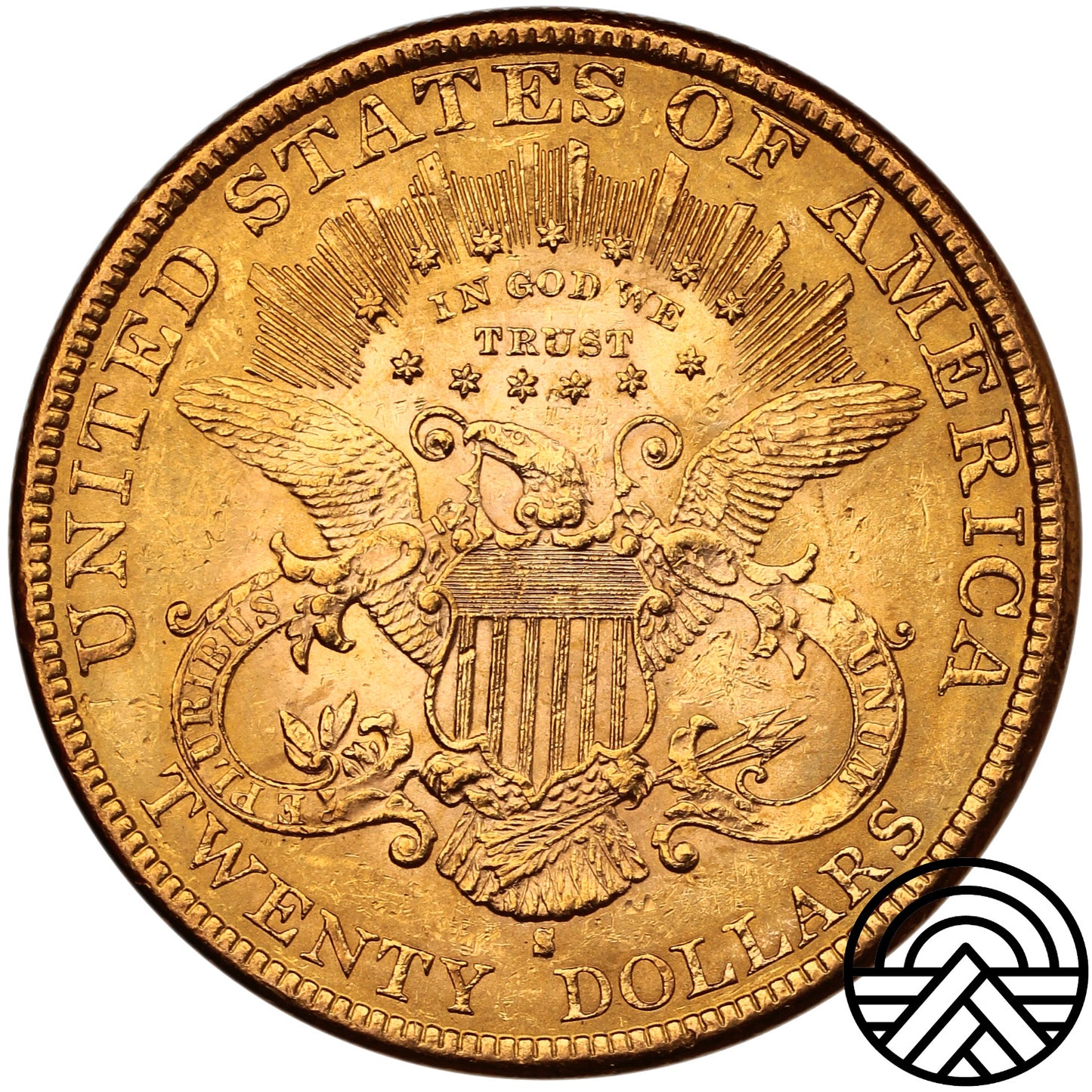 USA, 20 Dolarów 1897 r. "Liberty Head" San Francisco