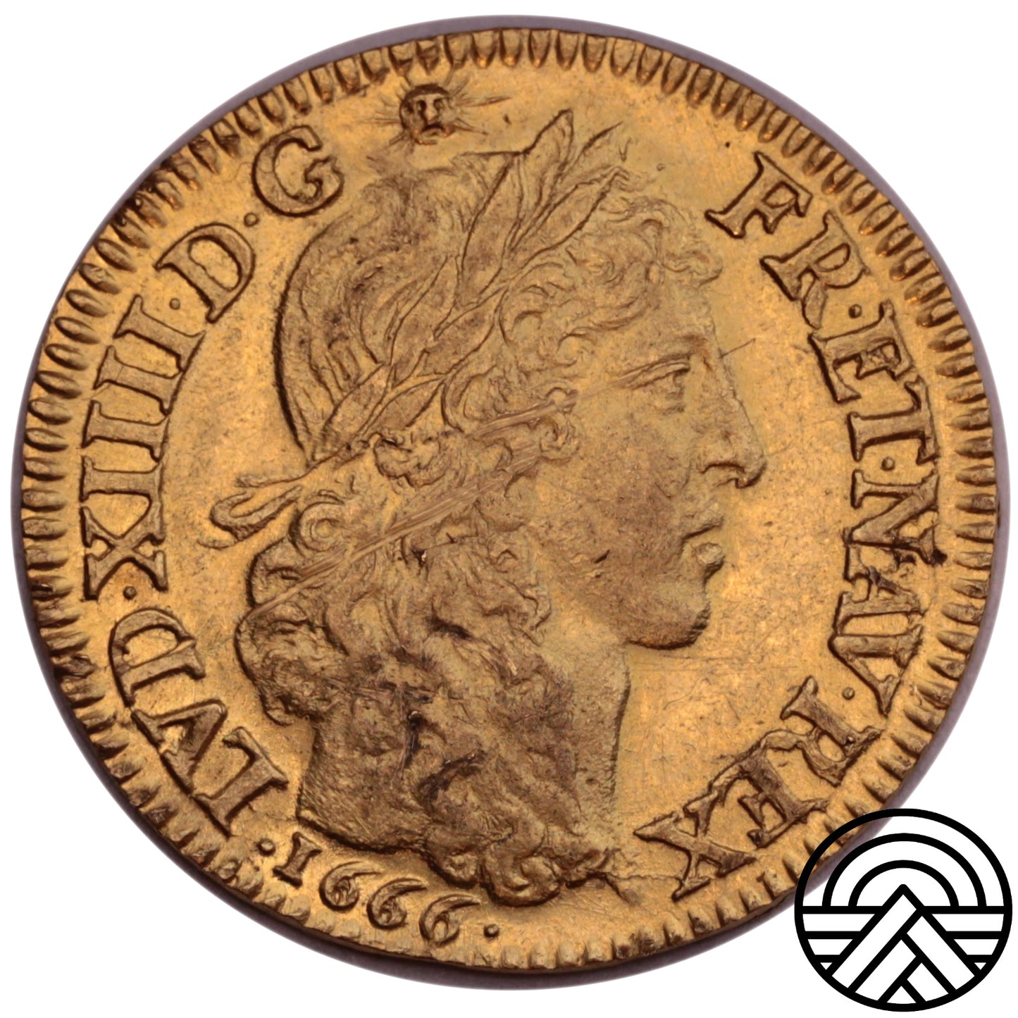 Francja, Louis XIV, Louis D'or, 1666 r. Paryż Super!