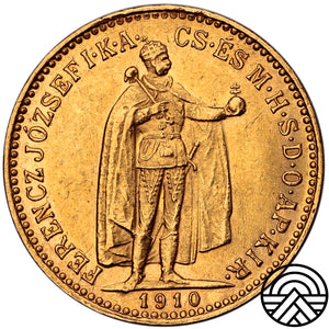Węgry, 10 Koron, 1910 r. P