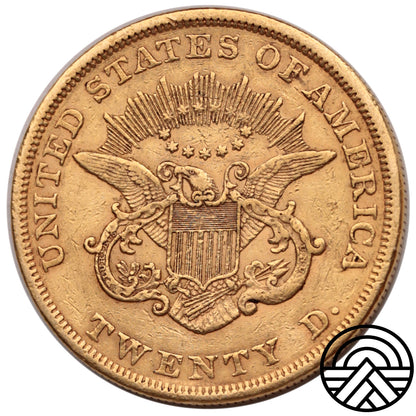 USA, 20 Dolarów 1853 r. "Liberty Head"