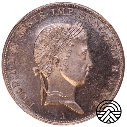 Austria, 1/2 Talara 1838 r.