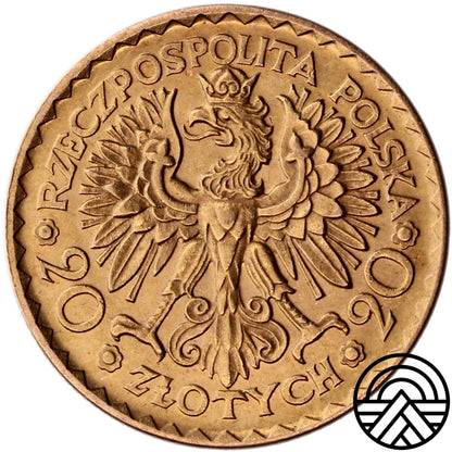 Polska, Bolesław Chrobry, 20 Złotych 1925 r.