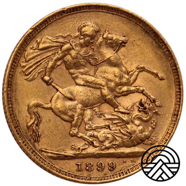 Wielka Brytania, Wiktoria, Suweren 1899 r. S