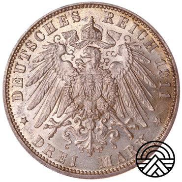Niemcy, 3 Marki 1911 r.