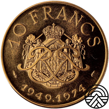 Monako, 10 Franków 1974 r.