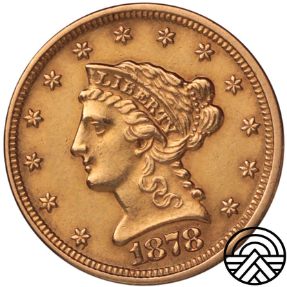 USA, 2.5 Dolara, 1878 r. "Liberty Head" Filadelfia