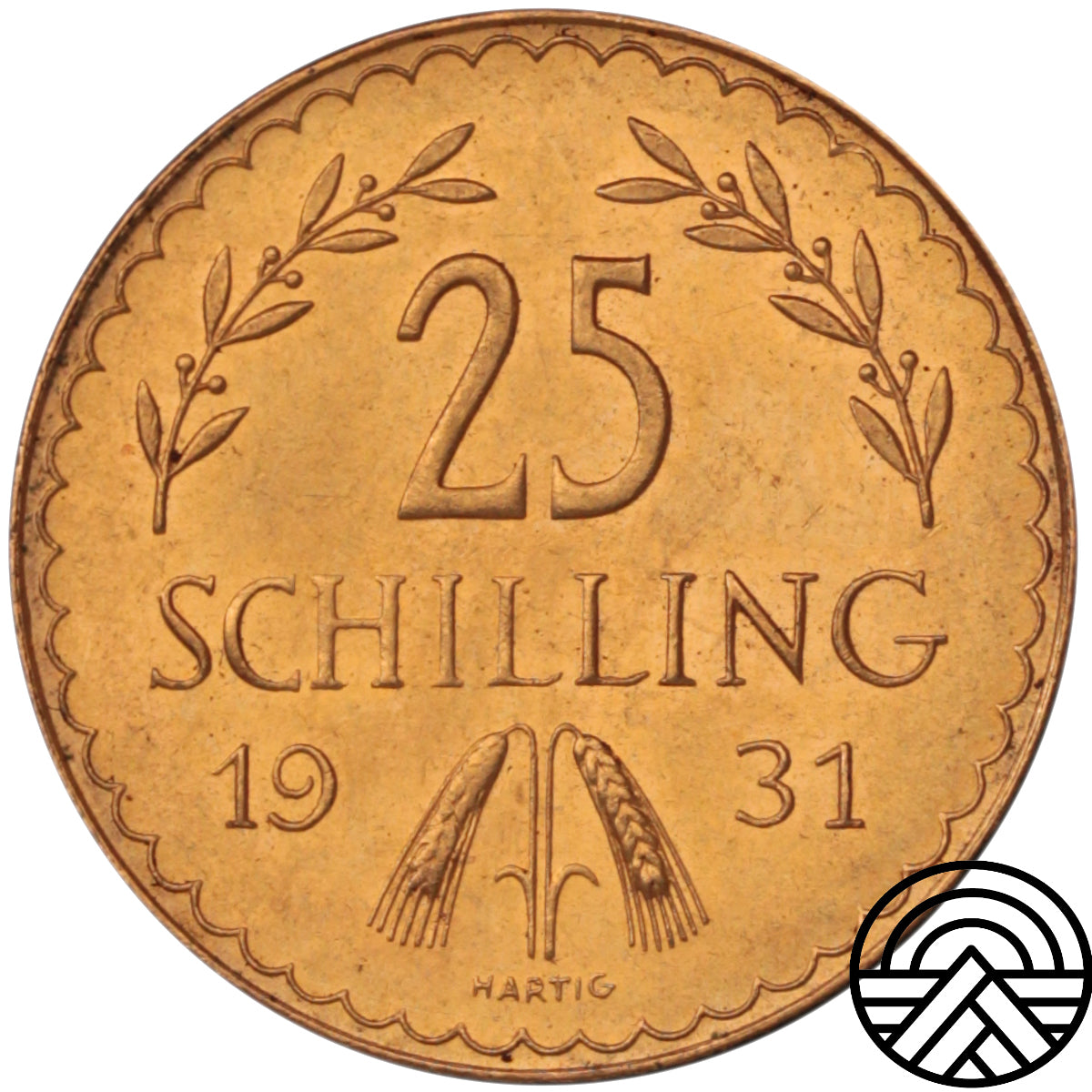 Austria, 25 Szylingów, 1931 r.