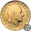 Norwegia, 1500 Koron, 2001 r. Pokojowa Nagroda Nobla Rzadsza!