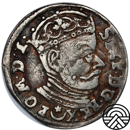 Polska, Stefan Batory, Trojak, 1582 r. Wilno