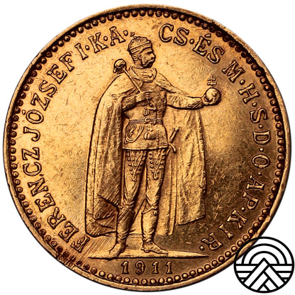 Węgry, 10 Koron, 1911 r. P