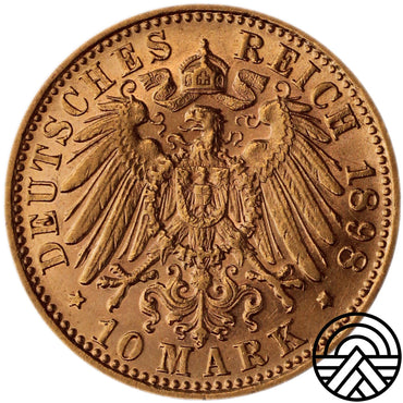 Niemcy, Wurtenbergia, 10 Marek 1898 r.