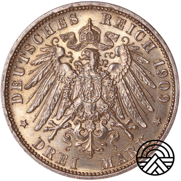 Niemcy, 3 Marki 1909 r.