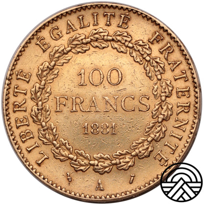 Francja, 100 Franków 1881 r. "Anioł" Paryż