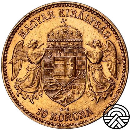Węgry, 10 Koron, 1911 r. P