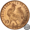Francja, 10 Franków, 1901 r. Kogut